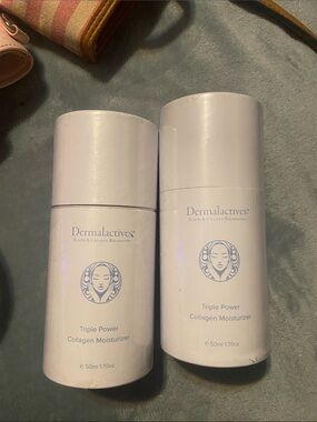 Dermalactives Triple Power Collagen Moisturizer — White